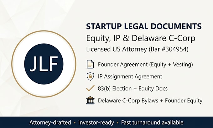 draft a professional startup intellectual property IP assignment agreement
