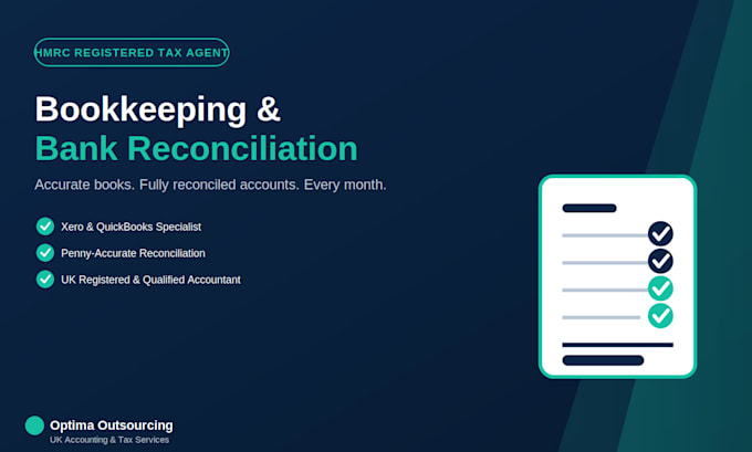 do bookkeeping and bank reconciliation for your business