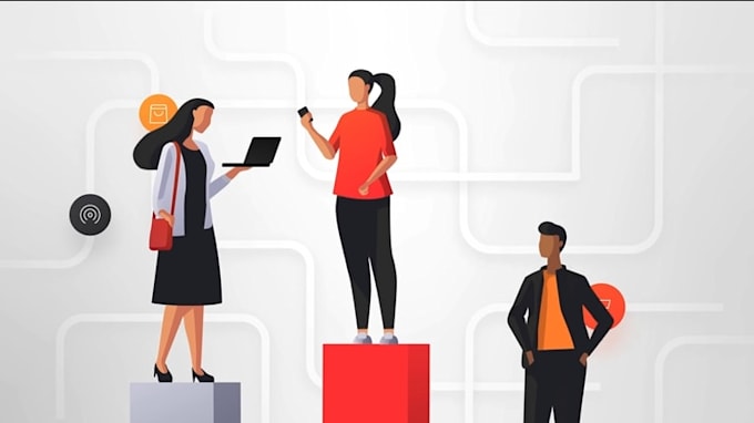 create saas explainer video, product demo ai animated saas video