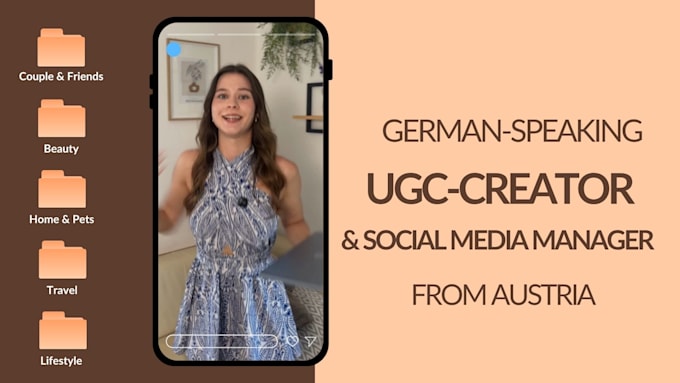 create german beauty and fitness ugc videos