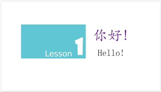 teach and tutor you chinese mandarin