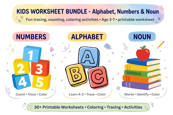 design kids educational worksheets and preschool worksheets
