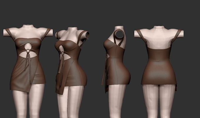 create second life, vrchat and roblox clothing with digital garment modeling