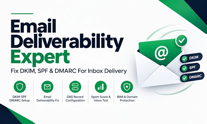 fix dkim spf dmarc for perfect email deliverability and spam