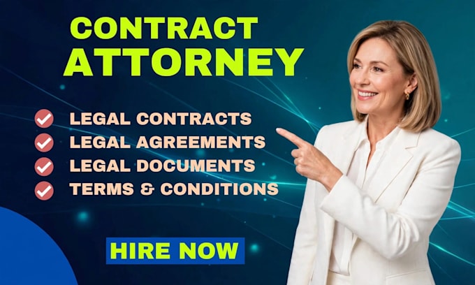 write terms and conditions, privacy policy and other docs