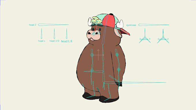 create professional 2d character animation and moho rigging