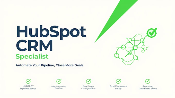 setup hubspot crm pipeline and sales automation workflow