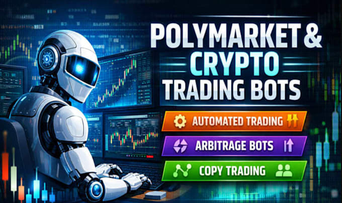 develop automated robinhood bot, polymarket bot, algo trading bot, kalshi bot