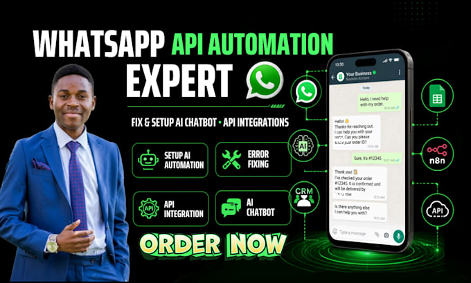 fix setup whatsapp cloud api and whatsapp automation chatbot