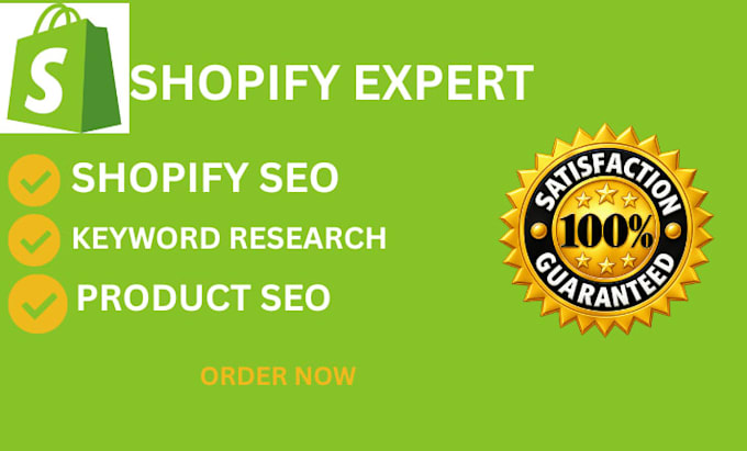 do shopify SEO optimization, keyword research and product