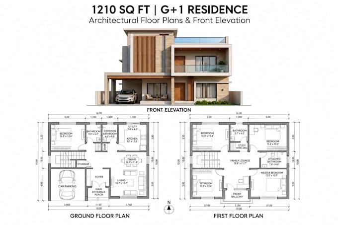 draw professional 2d floor plans and architectural drawings