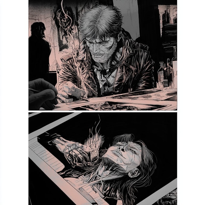 do comic pages illustration comic book page nsfw