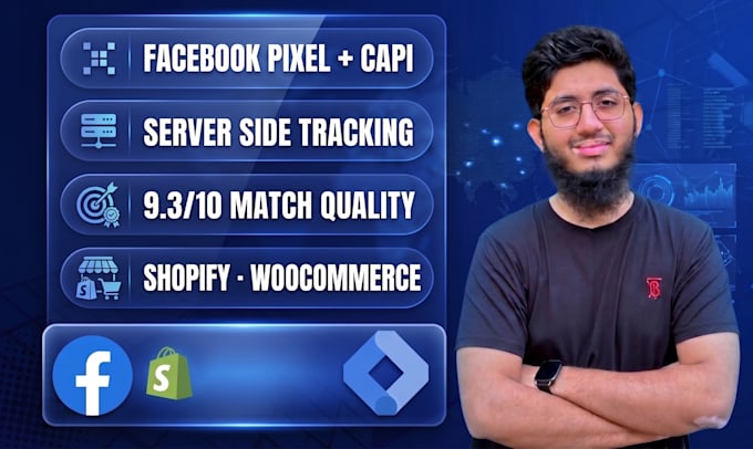 setup facebook conversion api server side tracking shopify wordpress
