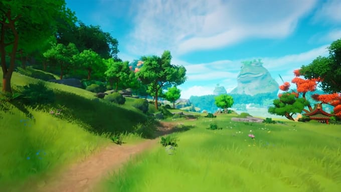 create 3d game environment, unreal engine environment, ue5 environment