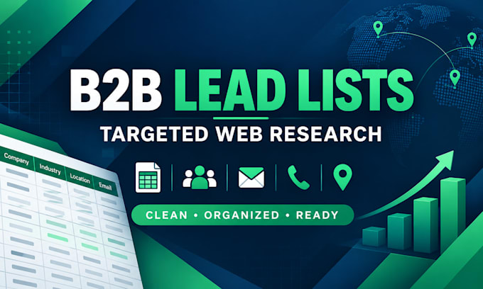 build targeted b2b lead lists with verified prospect research