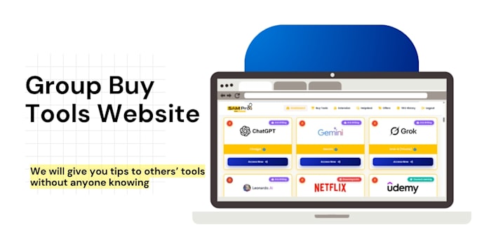 develop advanced group buy SEO tools website with v3 extension