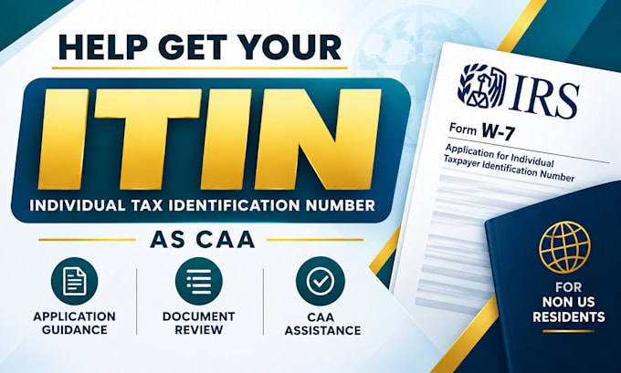 help get your itin individual tax identification number as caa