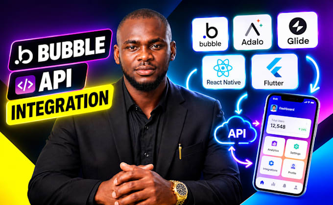 bubble api integration react native bubble adalo glide flutter developer expert