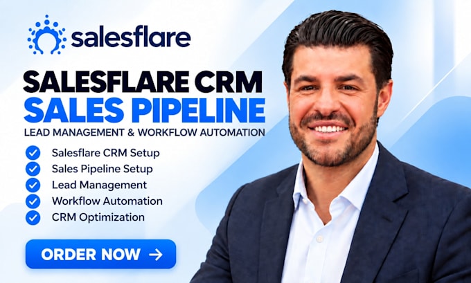 setup salesflare CRM sles pipeline lead management workflow