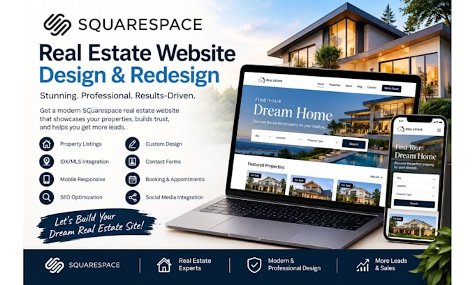 design squarespace website squarespace redesign real estate website and realtor