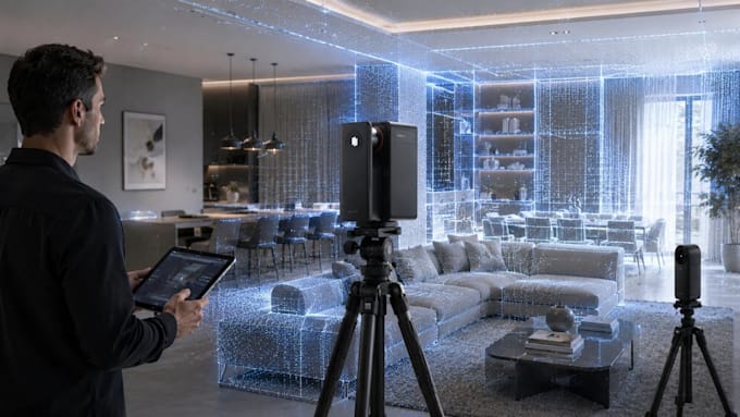 develop ai ar VR augmented reality, lidar and 3d scanning apps camera app