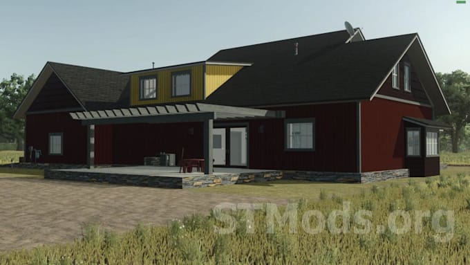 build custom farming simulator fs19 fs22 fs25 maps custom mods farm house