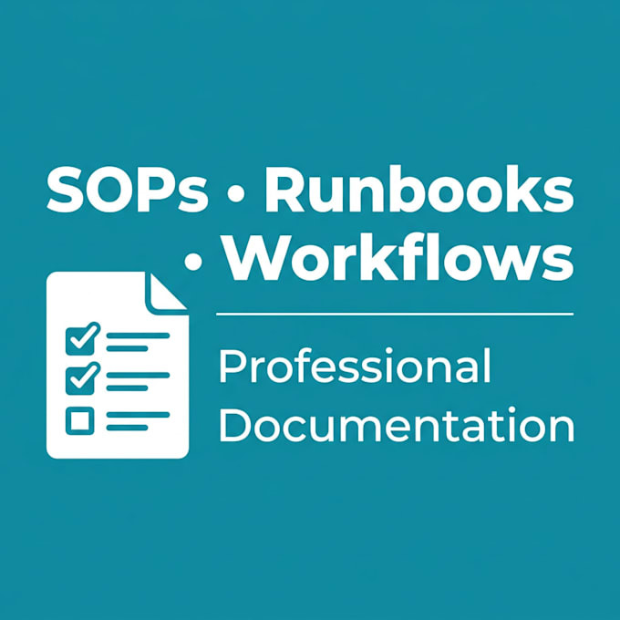 create 1 simple sop for business or IT