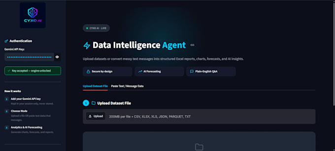 build an ai powered data analysis dashboard