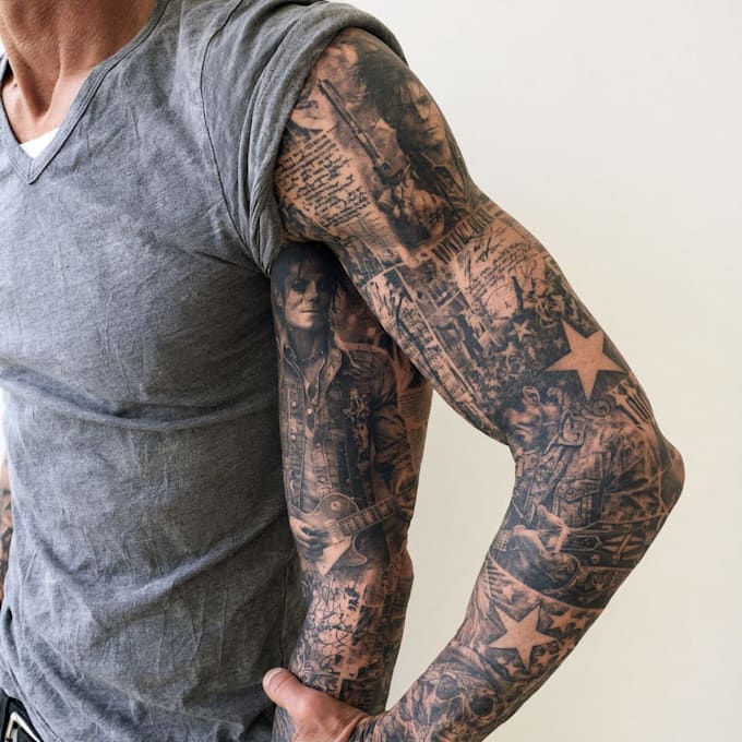 make a traditional japanese irezumi tattoo