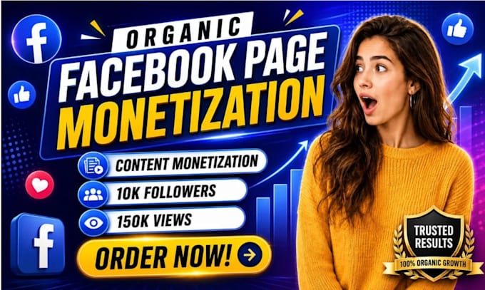 complete facebook page monetization organically