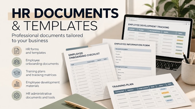 create professional HR documents and templates