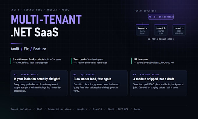 audit your multi tenant saas for tenant isolation and data leaks