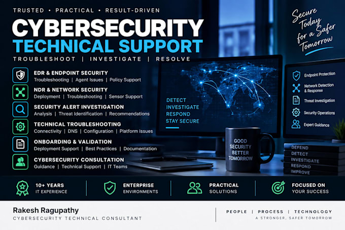 endpoint security and cybersecurity issues with edr, ndr