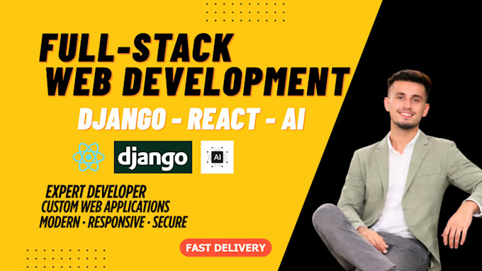 develop a custom full stack website from scratch