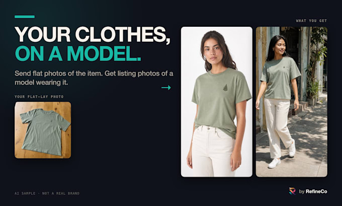 create ai model photos wearing your clothes for your store