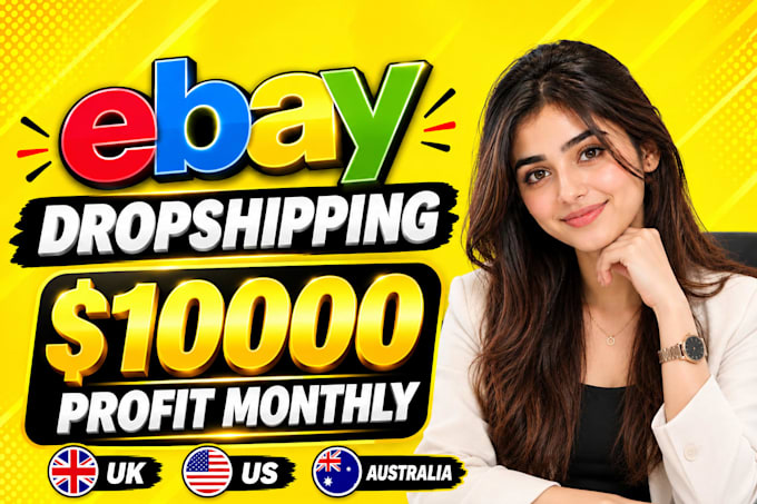 do ebay dropshipping on profit share