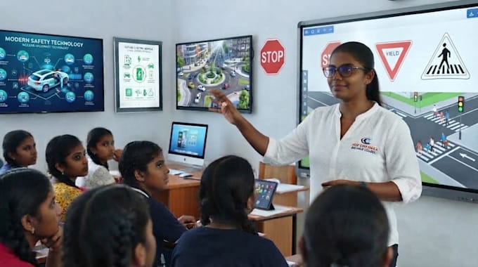 creat tamil road safty powerpoint presentation