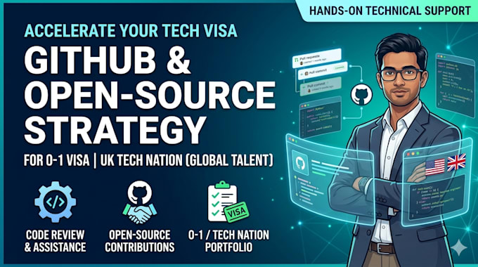 build a github profile and open source strategy for o1 and tech nation