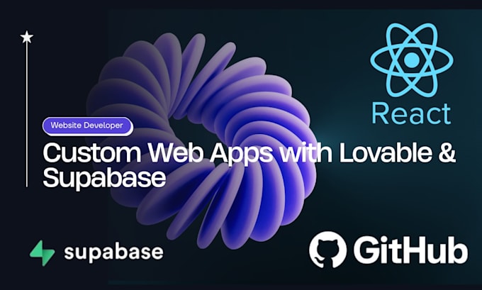 develop a full stack website using lovable dev and supabase