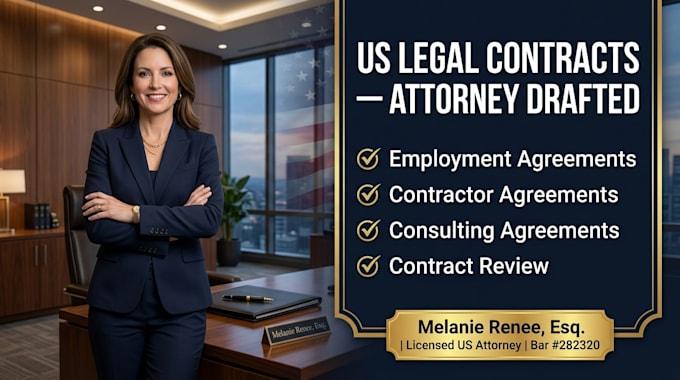 draft a US consulting agreement as a US attorney