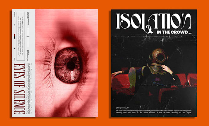 design a creative conceptual and artistic poster