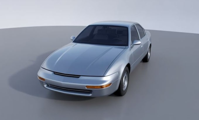 create realistic 3d car models, vehicle designs, automotive models and 3d render