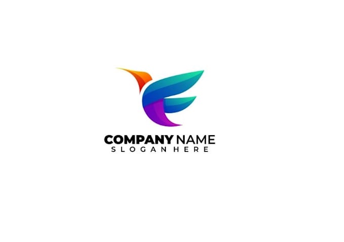 design abstract bird logo