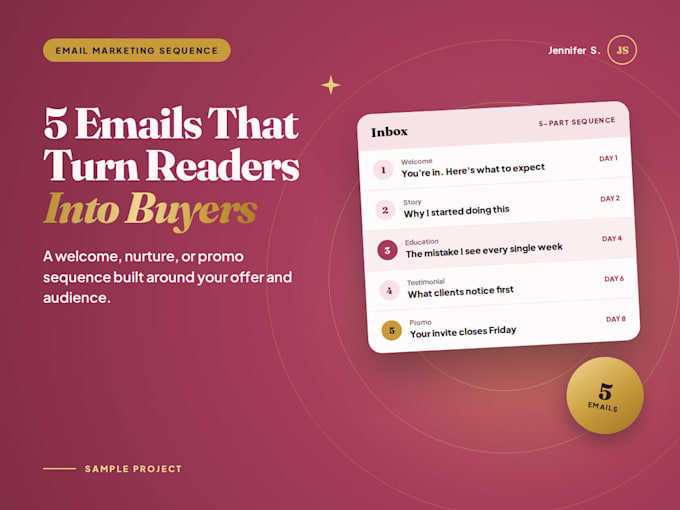 write email sequences that keep you booked solid