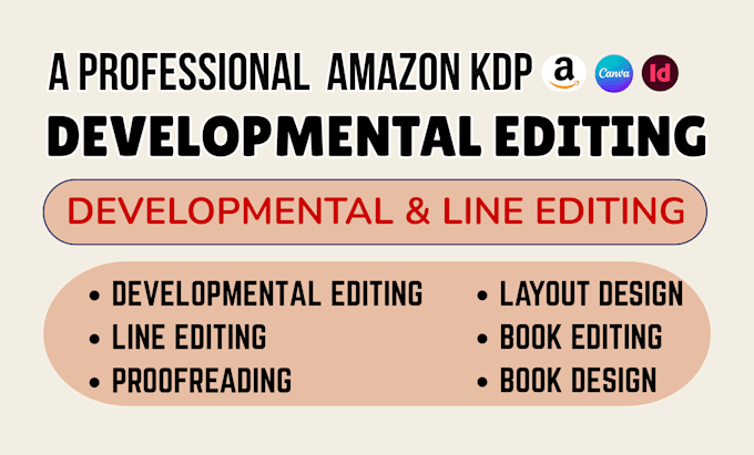do developmental editing, beta reading, proofreading for your manuscript
