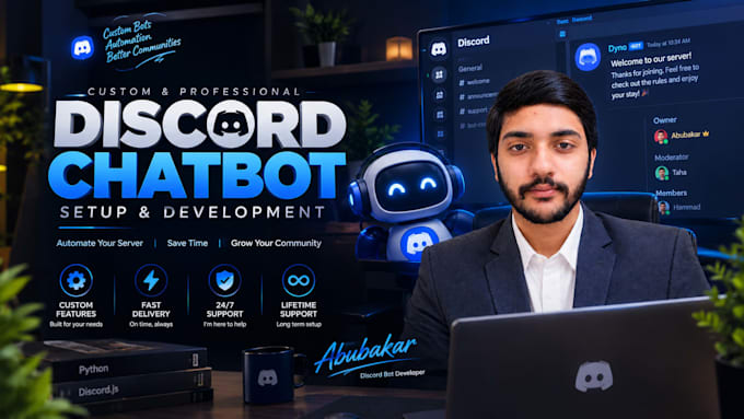 create an ai automation and discord bot for your server