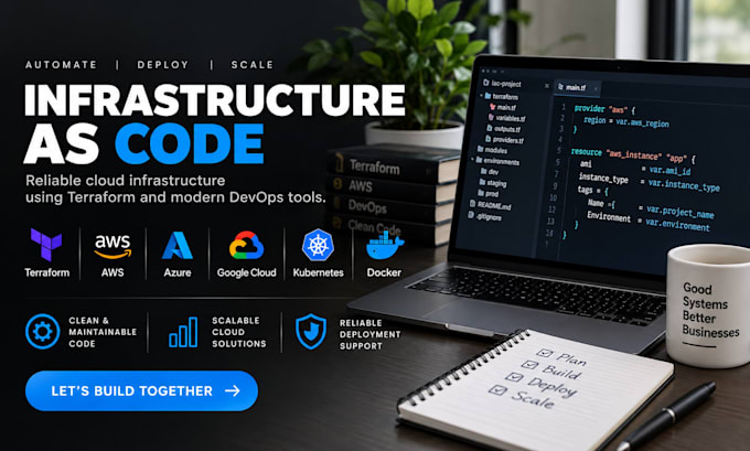create terraform infrastructure as code and automate cloud deployment