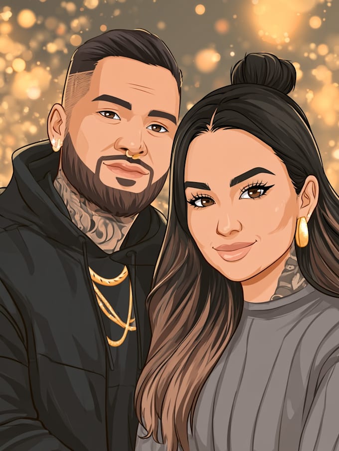 couple and portrait photos