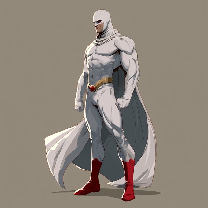 superhero character for comics