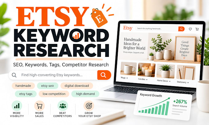do etsy keyword research for better product visibility